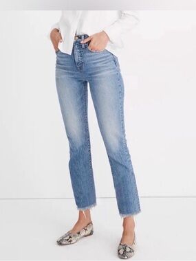 Madewell | The Perfect Vintage Jean | Raw Hem | Denim | 27